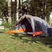 Cabină cort de camping 4 persoane gri și portocaliu impermeabil - WALTI WALTI