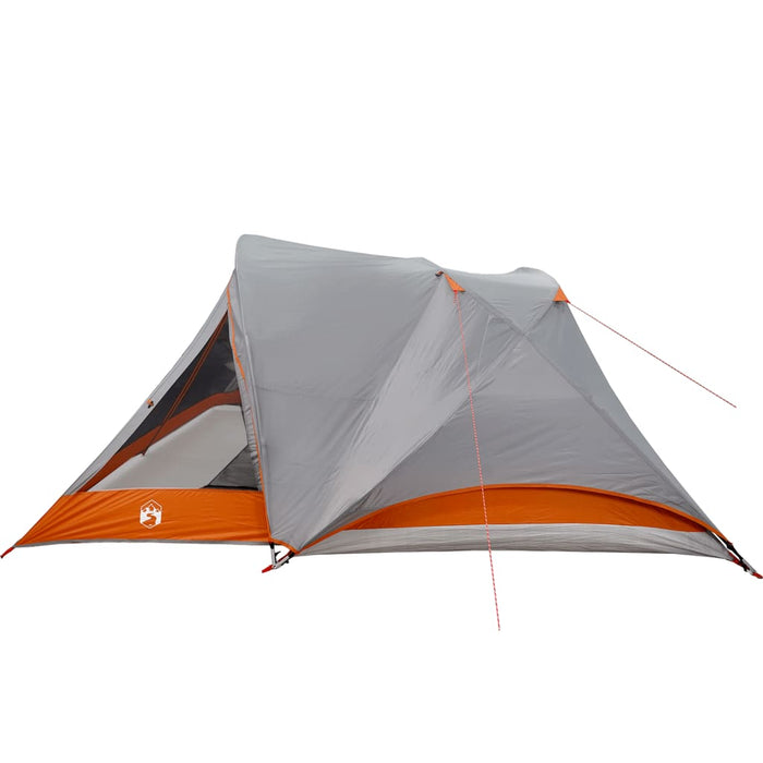 Cabină cort de camping 4 persoane gri și portocaliu impermeabil - WALTI WALTI