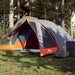 Cabină cort de camping 4 persoane gri și portocaliu impermeabil - WALTI WALTI