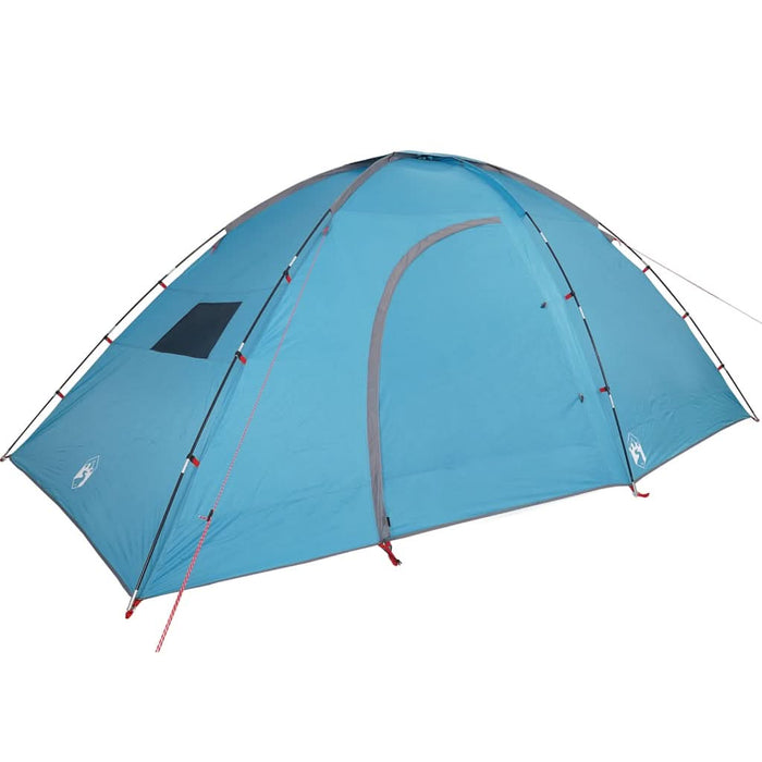 Cort de camping pentru 8 persoane, albastru, impermeabil - WALTI WALTI