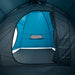 Cort de camping pentru 8 persoane, albastru, impermeabil - WALTI WALTI