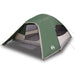 Cort de camping cupolă pentru 4 persoane, verde, impermeabil - WALTI WALTI