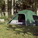 Cort de camping cupolă pentru 4 persoane, verde, impermeabil - WALTI WALTI
