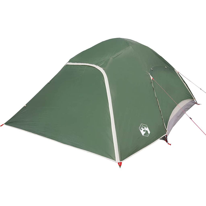 Cort de camping cupolă pentru 4 persoane, verde, impermeabil - WALTI WALTI