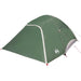Cort de camping cupolă pentru 4 persoane, verde, impermeabil - WALTI WALTI