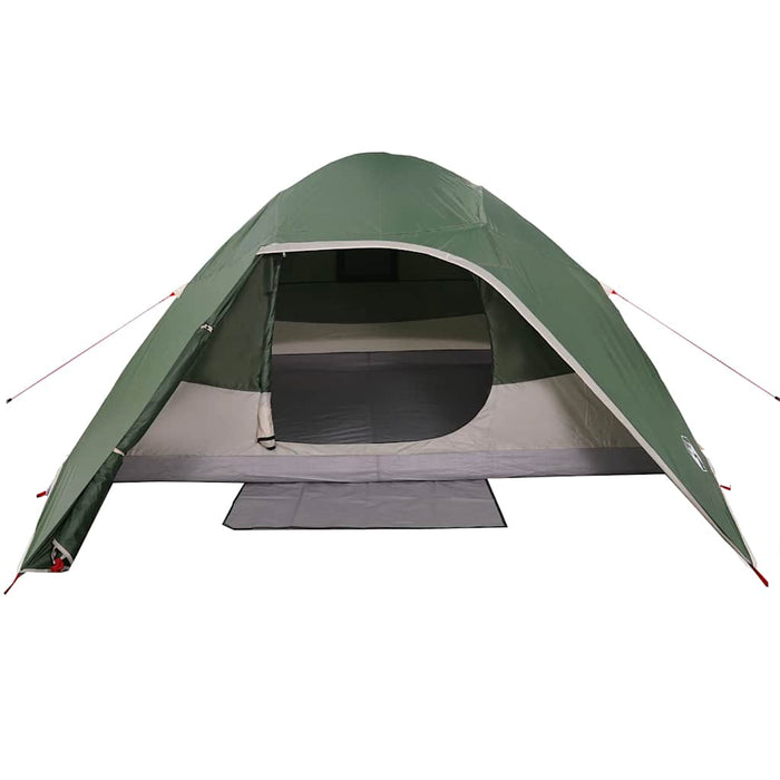 Cort de camping cupolă pentru 4 persoane, verde, impermeabil - WALTI WALTI