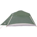 Cort de camping cupolă pentru 4 persoane, verde, impermeabil - WALTI WALTI