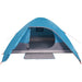 Cort de camping cupolă pentru 4 persoane, albastru, impermeabil - WALTI WALTI