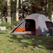 Cort de camping cupolă pentru 4 persoane, gri, impermeabil - WALTI WALTI
