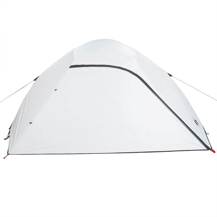Cort camping cupolă 4 persoane alb, țesătură opacă, impermeabil - WALTI WALTI
