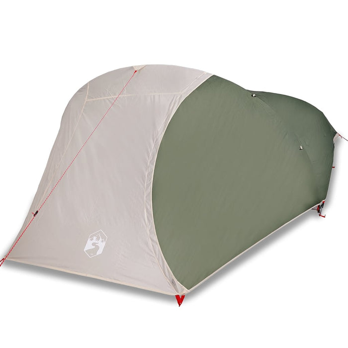 Cort de camping cupolă pentru 4 persoane, verde, impermeabil - WALTI WALTI