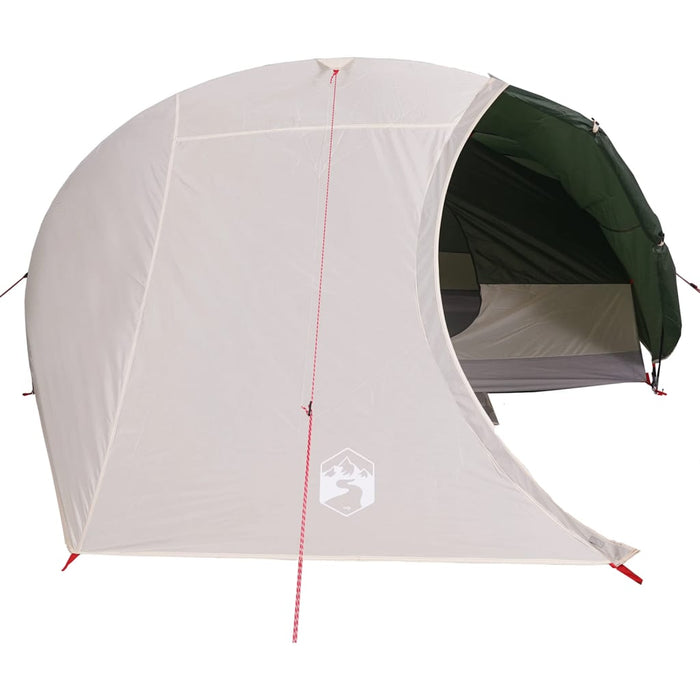 Cort de camping cupolă pentru 4 persoane, verde, impermeabil - WALTI WALTI