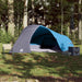Cort de camping cupolă pentru 4 persoane, albastru, impermeabil - WALTI WALTI