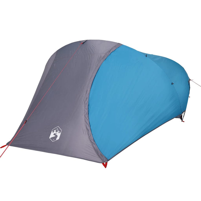 Cort de camping cupolă pentru 4 persoane, albastru, impermeabil - WALTI WALTI