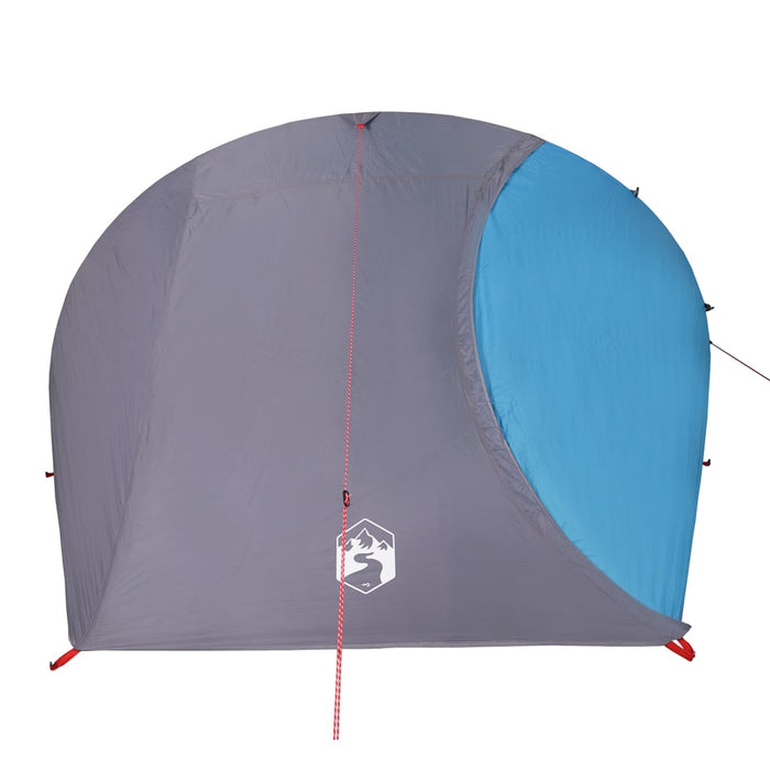 Cort de camping cupolă pentru 4 persoane, albastru, impermeabil - WALTI WALTI