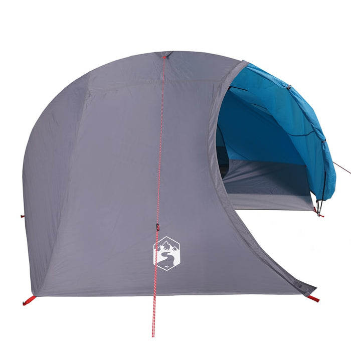 Cort de camping cupolă pentru 4 persoane, albastru, impermeabil - WALTI WALTI