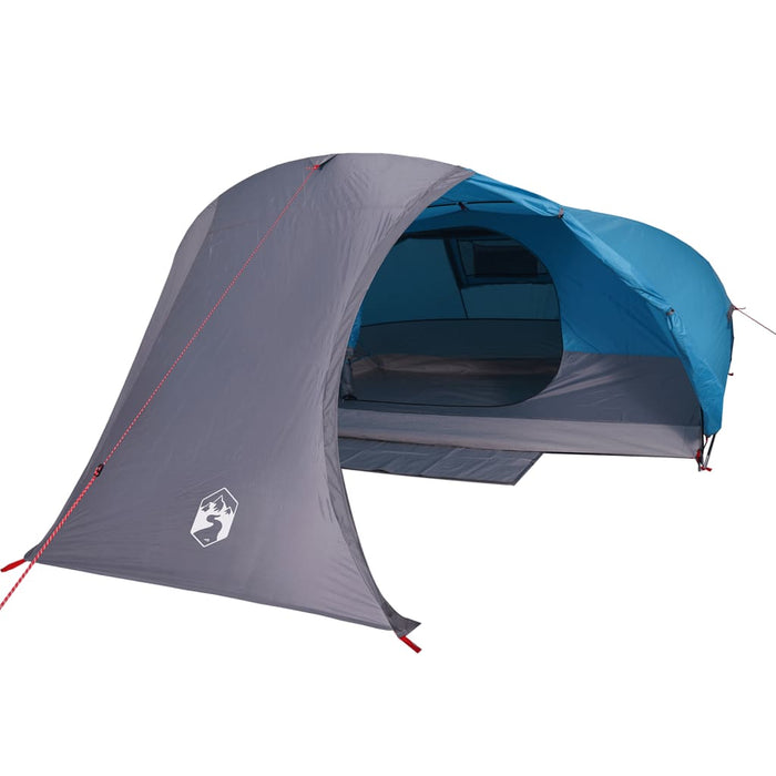 Cort de camping cupolă pentru 4 persoane, albastru, impermeabil - WALTI WALTI