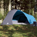 Cort de camping cupolă pentru 4 persoane, albastru, impermeabil - WALTI WALTI