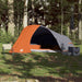 Cort de camping pentru 4 persoane, portocaliu, impermeabil - WALTI WALTI