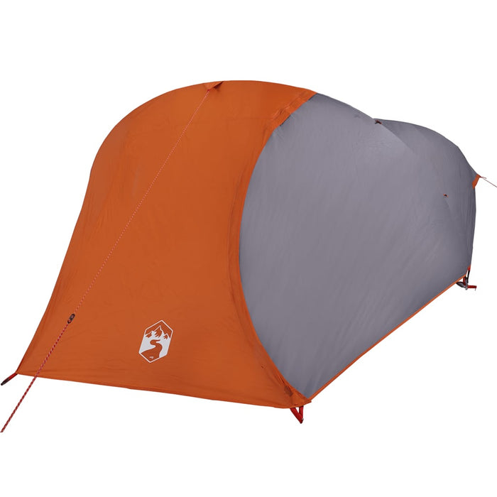 Cort de camping pentru 4 persoane, portocaliu, impermeabil - WALTI WALTI