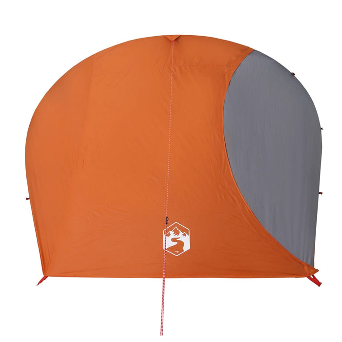 Cort de camping pentru 4 persoane, portocaliu, impermeabil - WALTI WALTI