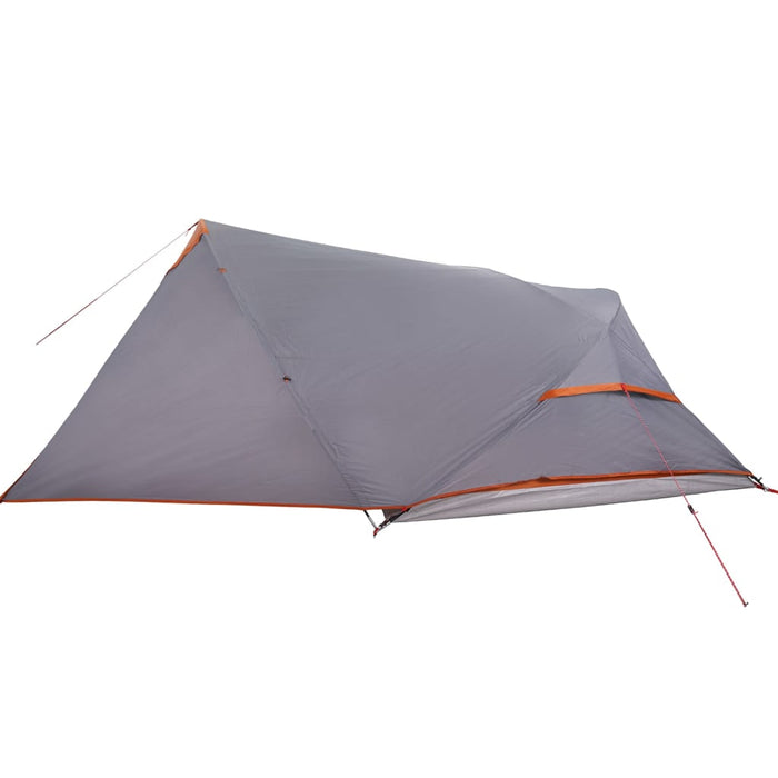 Cort de camping pentru 4 persoane, portocaliu, impermeabil - WALTI WALTI