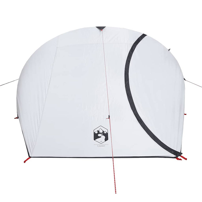 Cort camping cupolă 4 persoane alb, țesătură opacă, impermeabil WALTI