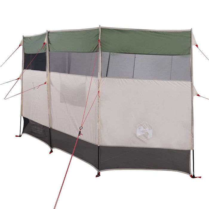 Paravan de camping, verde, 366x152x152 cm, impermeabil - WALTI WALTI