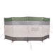 Paravan de camping, verde, 366x152x152 cm, impermeabil - WALTI WALTI