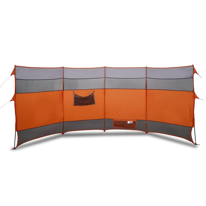 Paravan de camping, portocaliu, 366x152x152 cm, impermeabil - WALTI WALTI