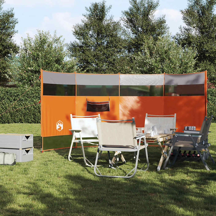 Paravan de camping, portocaliu, 366x152x152 cm, impermeabil - WALTI WALTI