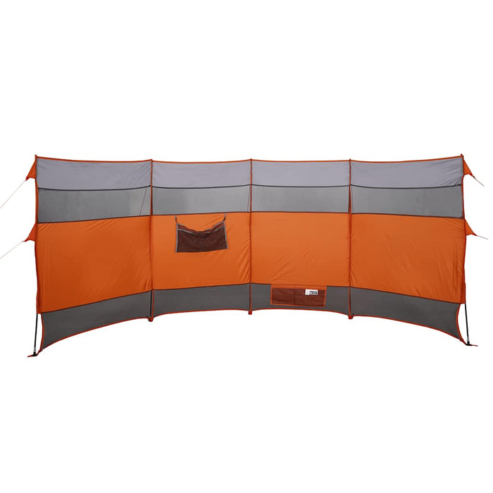Paravan de camping, portocaliu, 366x152x152 cm, impermeabil - WALTI WALTI