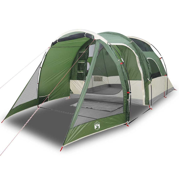 Cort de camping tunel pentru 4 persoane, verde, impermeabil - WALTI WALTI