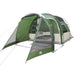 Cort de camping tunel pentru 4 persoane, verde, impermeabil - WALTI WALTI
