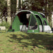 Cort de camping tunel pentru 4 persoane, verde, impermeabil - WALTI WALTI