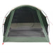 Cort de camping tunel pentru 4 persoane, verde, impermeabil - WALTI WALTI