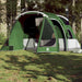 Cort de camping tunel pentru 4 persoane, verde, impermeabil - WALTI WALTI