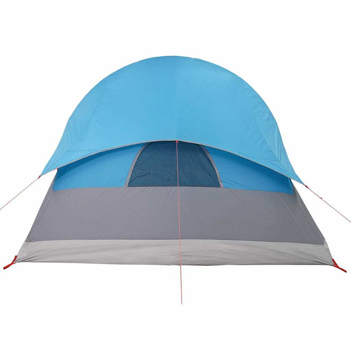 Cort de camping tunel pentru 4 persoane, albastru, impermeabil - WALTI WALTI