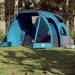 Cort de camping tunel pentru 4 persoane, albastru, impermeabil - WALTI WALTI