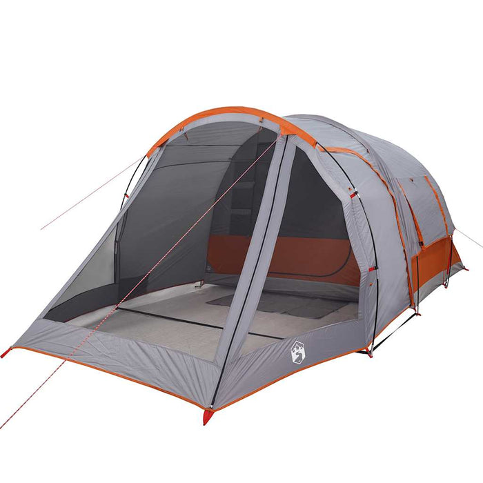 Cort de camping tunel pentru 4 persoane, gri, impermeabil - WALTI WALTI