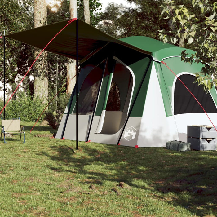 Cort cabină de camping, 5 persoane, verde, impermeabil - WALTI WALTI