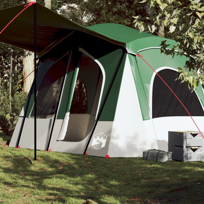 Cort cabină de camping, 5 persoane, verde, impermeabil - WALTI WALTI