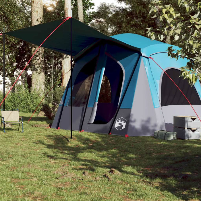 Cabină cort de camping, 5 persoane, albastru, impermeabil - WALTI WALTI