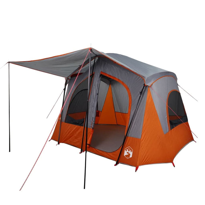 Cabină cort de camping 5 persoane gri și portocaliu impermeabil - WALTI WALTI