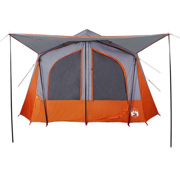 Cabină cort de camping 5 persoane gri și portocaliu impermeabil - WALTI WALTI