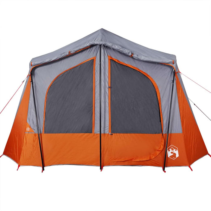 Cabină cort de camping 5 persoane gri și portocaliu impermeabil - WALTI WALTI