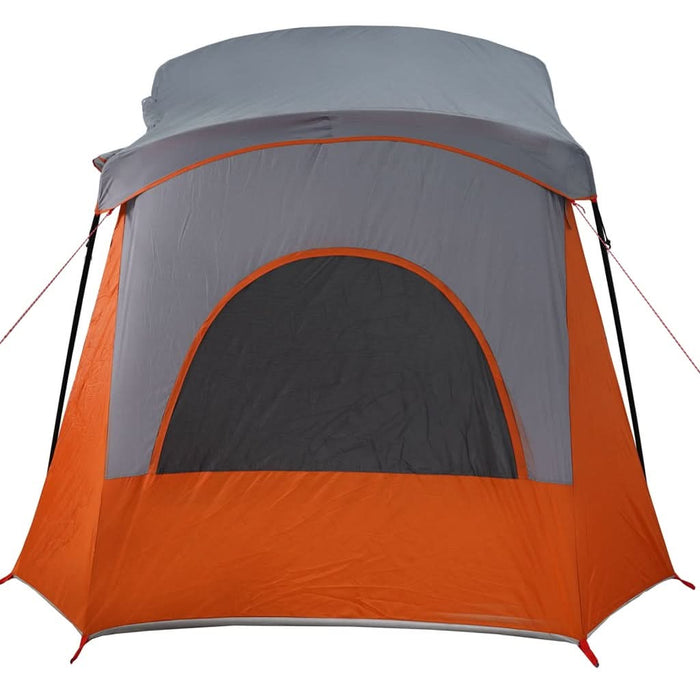 Cabină cort de camping 5 persoane gri și portocaliu impermeabil - WALTI WALTI