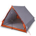 Cort camping cu cadru A 2 persoane, gri, impermeabil - WALTI WALTI