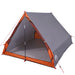 Cort camping cu cadru A 2 persoane, gri, impermeabil - WALTI WALTI