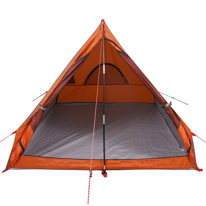 Cort camping cu cadru A 2 persoane, gri, impermeabil - WALTI WALTI